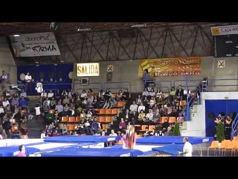 Exhibición Burgos 19-10-13 Trampolín - Claudia Prat