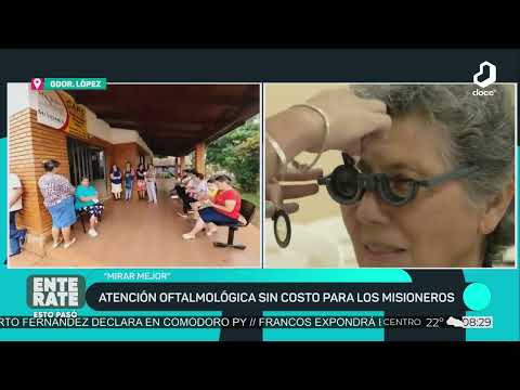 #Enterate: El programa "Mirar mejor" llega a Gobernador López