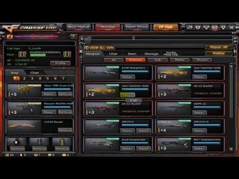 Crossfire NA 2.0: Spin crate Dragon Buster Crate and i won AA12-Buster with TMP