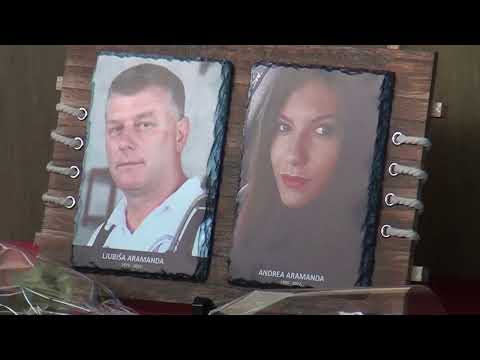 Prijedor: Sahranjeni otac i kćerka koji su živote izgubili u padu aviona – 3.1.2023.