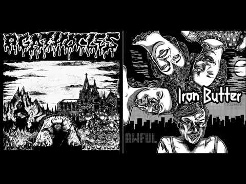 AGATHOCLES / IRON BUTTER - Split 7'' (2018)