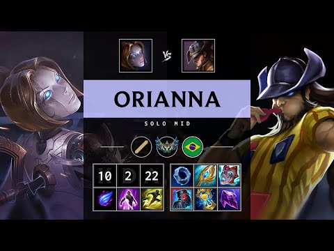 Orianna Mid vs Twisted Fate - BR Challenger Patch 25.16