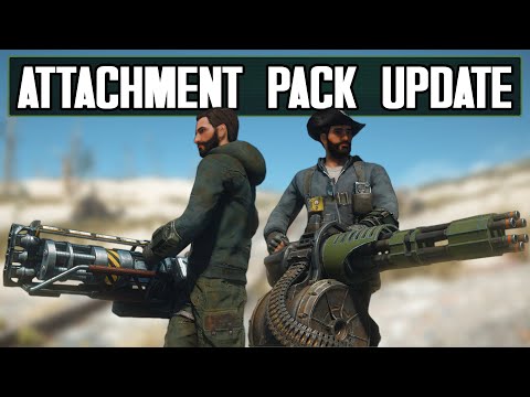 Heavy Weapon Time! - Attachment Pack Update (Fallout 4 Mod)