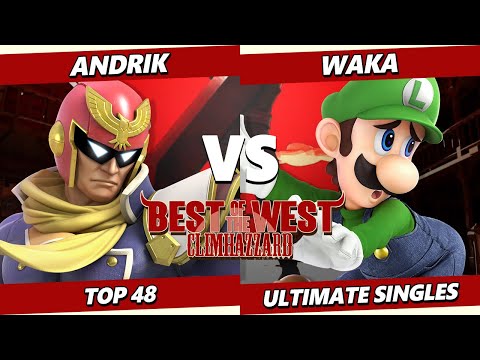 Best of the West 3 - Andrik (Captain Falcon) Vs. WaKa (Luigi) Smash Ultimate - SSBU