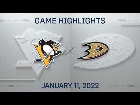 NHL Highlights | Penguins vs. Ducks - Jan. 11, 2022