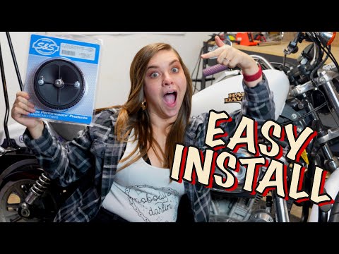 SIMPLE & EASY INSTALL - S&S Stealth Air filter