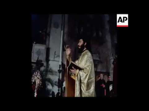 FUNERAL of IGOR STRAVINSKY, 1971