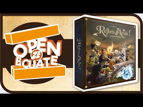 Reflets d'Acide - Le Jeu de Plateau - Unboxing