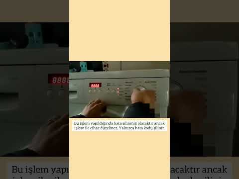 BOSCH CAMASIR MAKİNESİ E02 HATASi NASIL GIDERILIR.