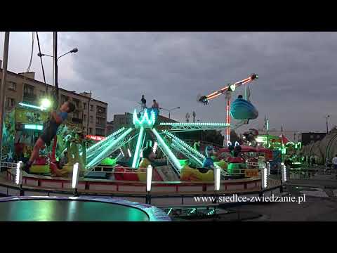 Siedlce.  Wesołe miasteczko.   23.08.2020r.