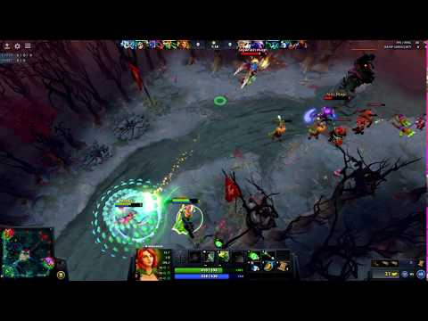 7.18 PATCH WİNDRANGER OFFLANE FULL RANKED GAME - 13 KILL 27 MİN - DOTA 2 GAMEPLAY #1