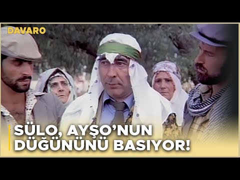 Davaro Türk Filmi | Sülo, Ayşo'nun Düğünü Basıyor