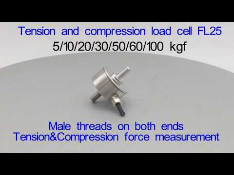 celle di carico compressione e trazione 0-1000N sensore di forza