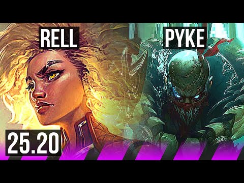 RELL & Lucian vs PYKE & Olaf (SUP) | 1/4/22 | EUW Challenger | 25.20
