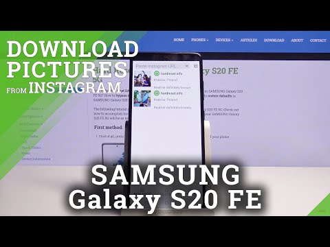 How to Download Pictures on SAMSUNG Galaxy S20 FE 5G – Save Image