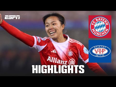 Bayern München schlägt Valerenga und sichert sich einen Platz im Viertelfinale | Highlights