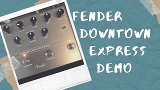Video thumbnail for Fender Downtown Express Bass Multi Effect Demo and Review by Get Offset