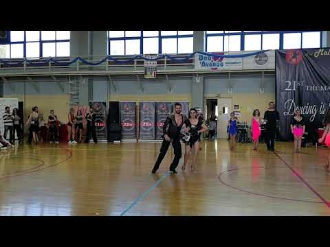 21st The Mall of Dance Competition One Dance Pro-Am Cha cha Junior  I