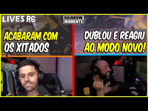 RAZAH E PT GANHANDO DE XITADO, MELI REAGINDO AO MODO NOVO E MAIS - MELHORES MOMENTOS LIVES R6