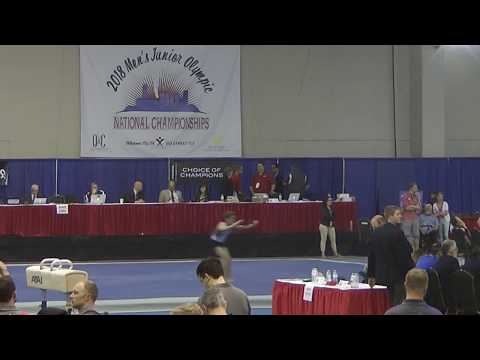 Nicholas Kuebler   Floor - 2018 JO Nationals - Level 10 JE