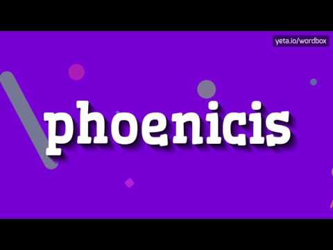PHOENICIS - HOW TO PRONOUNCE IT!?