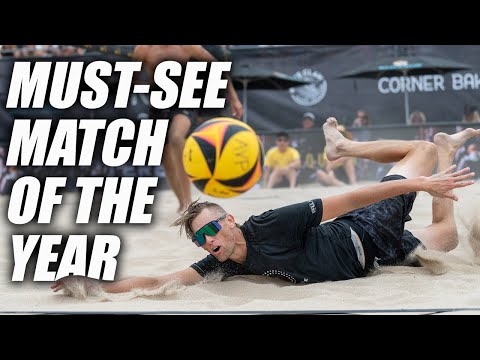 MOST ENTERTAINING BEACH VOLLEYBALL MATCH OF 2022 | Patterson/Benesh vs Field/Budinger AVP Phoenix