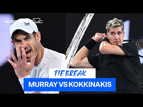 Murray Takes the Third Set in his Sensational Battle with Kokkinakis | Eurosport Tennis