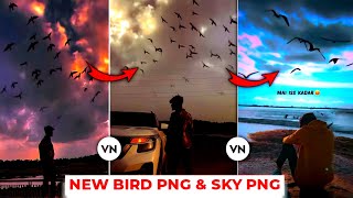 How To Edit New Birds Png & Sky Png Video Edit