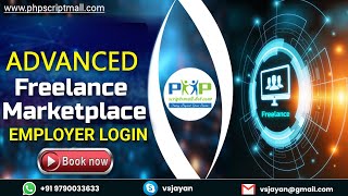 Readymade Advanced  Freelance Marketplace Employer Login 2024 Technical readymade  demo PHP Scripts