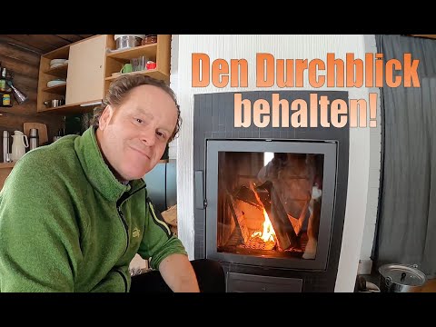 Total verrußtes Kaminglas - was tun?