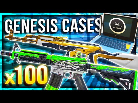 100x GENESIS CASE UNBOXING (EXTREME LUCK)