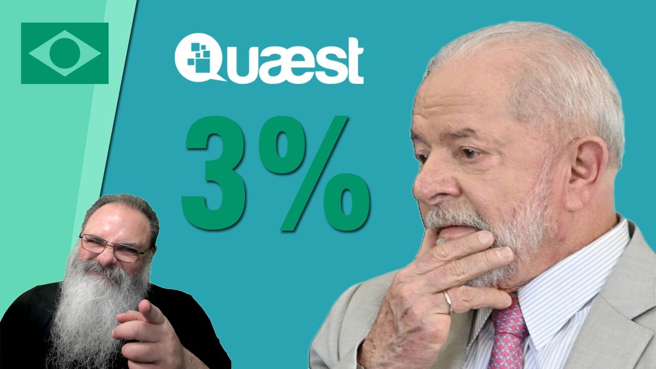 NEM com AJUDA da QUAEST LULA CONSEGUE "EFEITO CANADÁ" e só TEM SUBIDINHA MÍNIMA de 3%