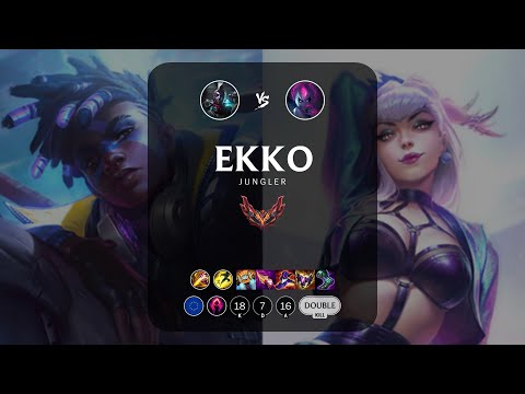 Ekko Jungle vs Evelynn - EUW Grandmaster Patch 13.14