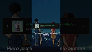 piero piccioni - amore mio aiutami (sped up) 🎧 #shorts