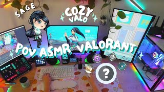 VALORANT... but make it COZY ✨ POV ~ study/fall asleep/relax ~ Chill Beats ~ NIGHTMARKET Unboxing ❤