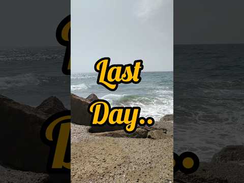 Mini Vlog 42 #gadanibeach #ocean #minivlog #shortvideo #makeitviral #karachi #lastday #resigned