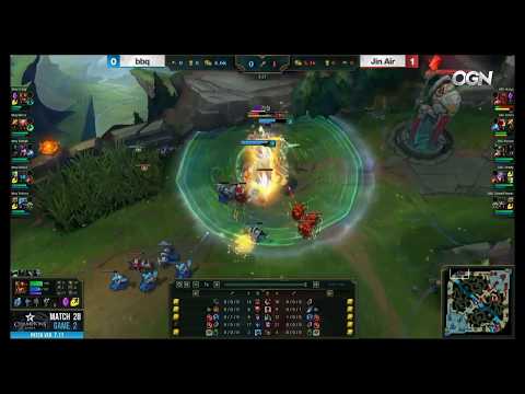 [17.06.2017] JAG vs BBQ [LCK Summer 2017] Highlights Game 2 | Jin Air Greenwings vs BBQ Olivers