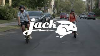 JackRabbit - Portable & Ultralight Micro eBike Electric Blue 