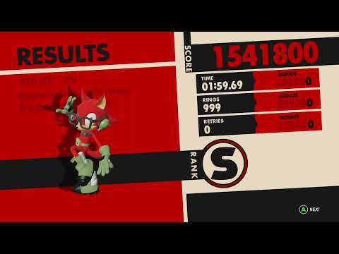 SONIC FORCES - Stage 25: (Eggman Empire Fortress) Imperial Tower All Silver Moon Rings