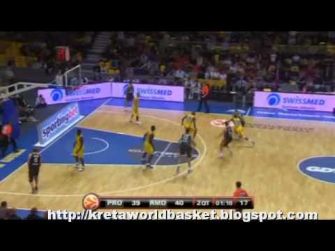 Euroleague 2010 - Week 7  : Asseco Prokom - Real Madrid 82-76 (9-12-09) regular highlights