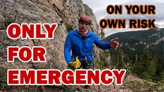 Did you fell on Via Ferrata? Use this on your own risk!