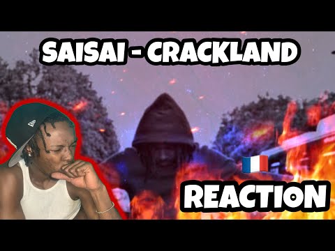 AMERICAN REACTS TO FRENCH DRILL RAP! Saisai - Crackland 🔞 (Clip officiel)