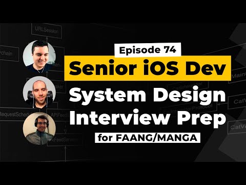 Big-tech senior iOS dev system design interview prep - YouTube