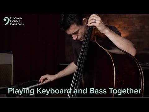 Playing Bass and Keyboard at the same time - Interview/demo with Olivier Babaz