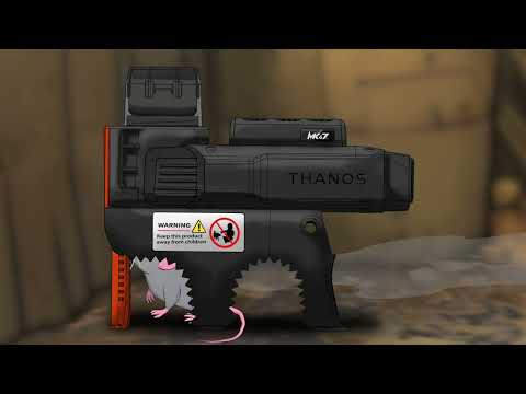 MK47 Basic automatische Ratten- & Mausefalle, Akku