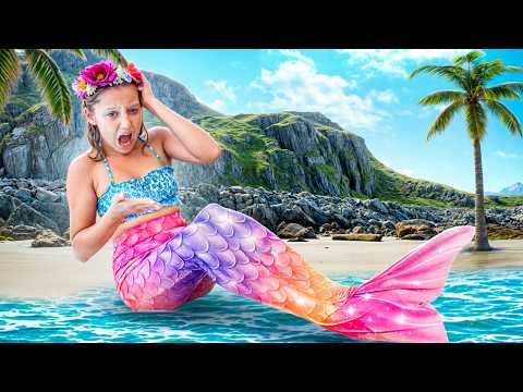 СТАЛИ РУСАЛКАМИ! Злая Ведьма Заколдовала Нас!