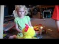 Chloe Learns The Chicken Dance From Elmo