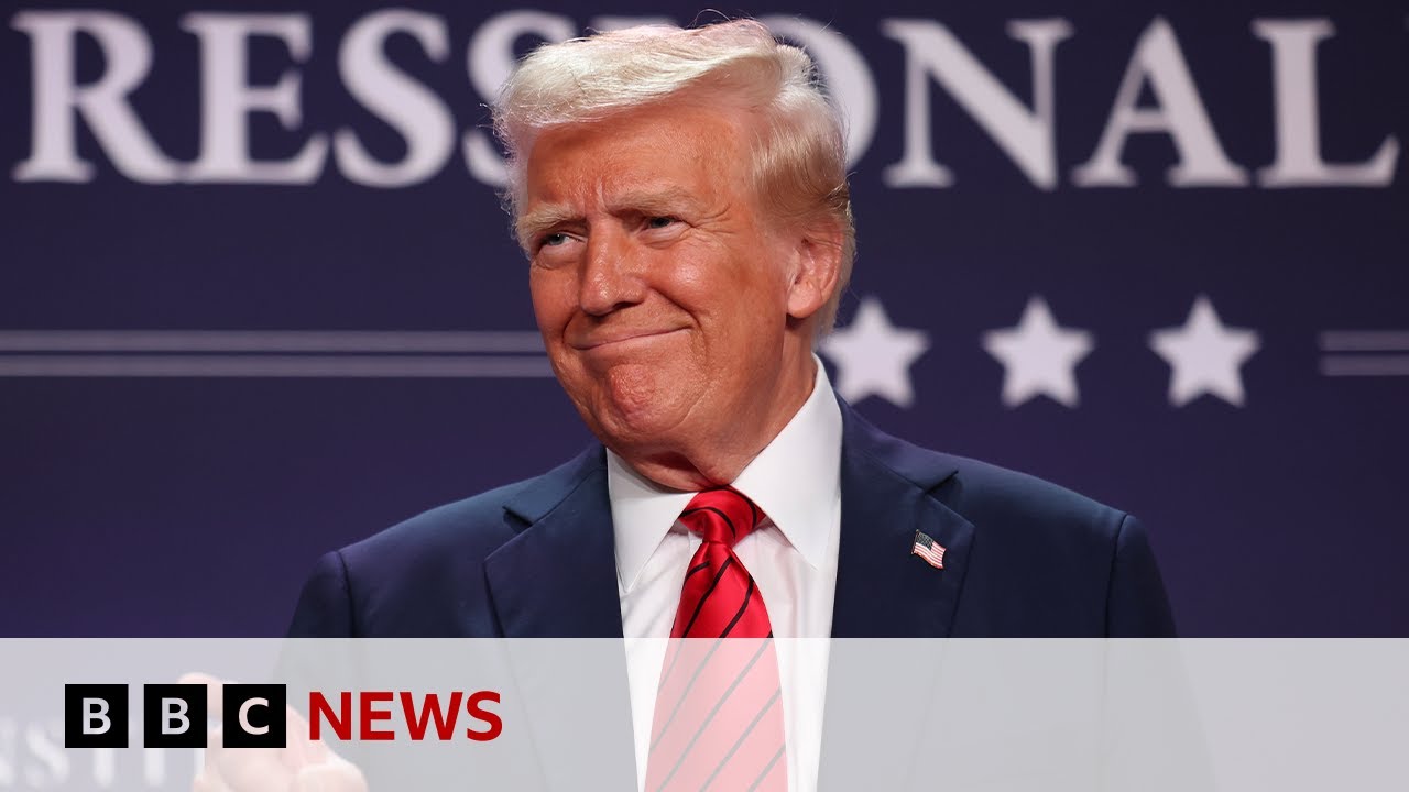 Donald Trump confirms one month ‘pause’ in Mexico tariffs | BBC News