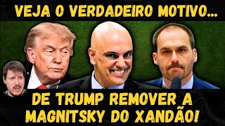 VEJA o VERDADEIRO MOTIVO de TRUMP REMOVER a MAGNITSKY do XANDÃO!