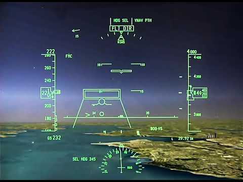 B787 HUD Trainer
